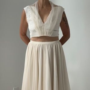 Wannabe BOHO Chic 2-piece Wedding Dress